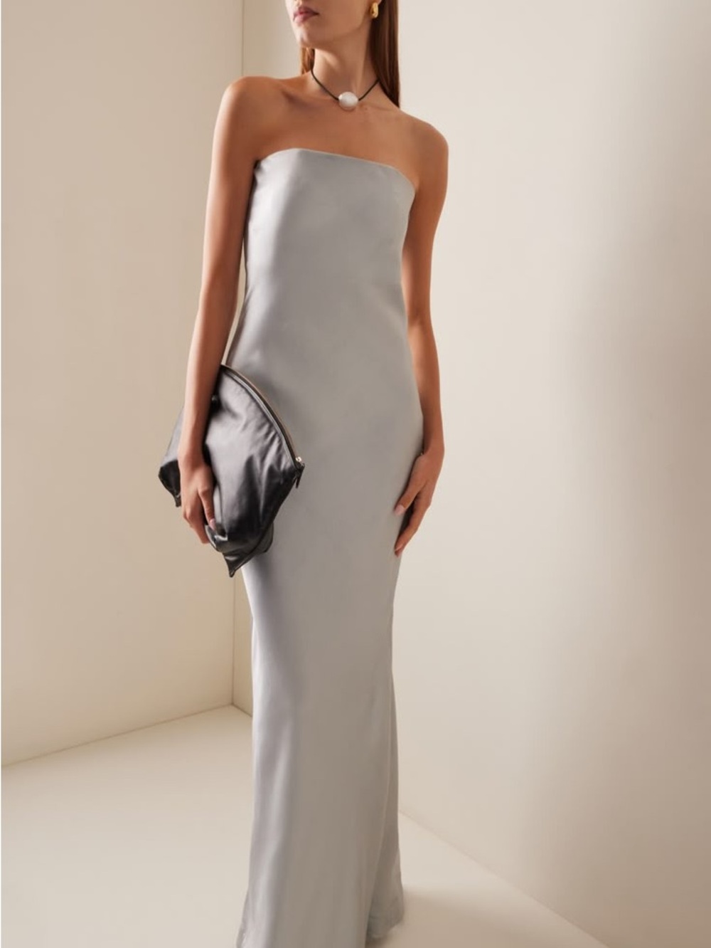 Christopher Esber Metallic Maxi Dress